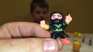 Ниндзяго из прошлого.  Киндер яйцо с сюрпризом распаковка / NINJAGO