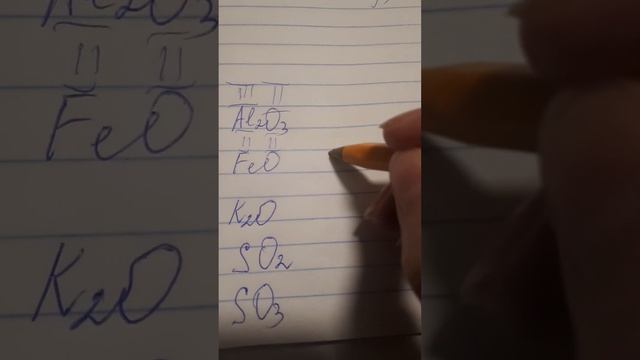 Как составлять формулы оксидов
