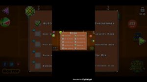 Как убрать трейл и частицы в geometry dash?