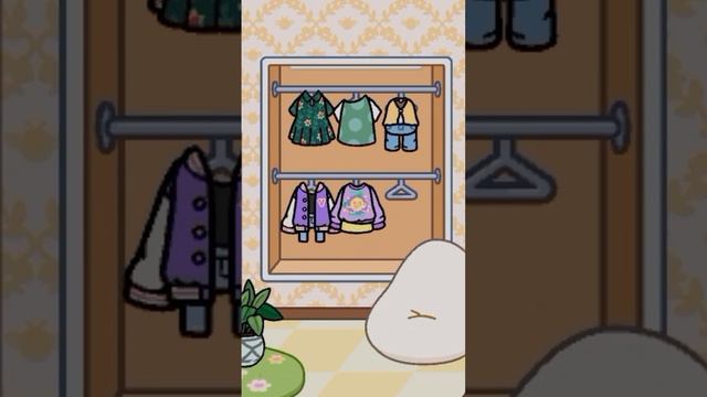 House Design Idea, you and your sister bedroom (PART 1) #tocaboca #shortvideo