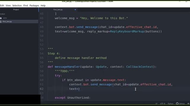 Develop Telegram Bot from Scratch | How to Develop Telegram Bot using Python? смотреть онлайн