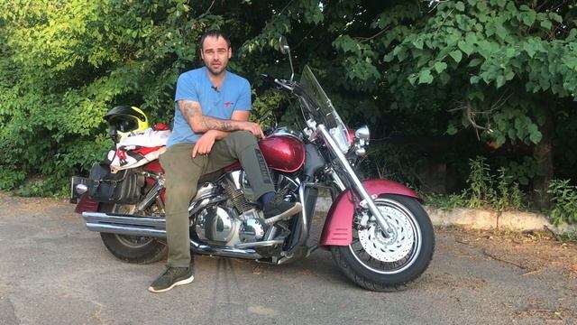Дальняк на мотоцикле Honda VTX 1300