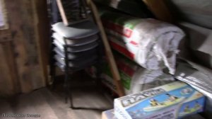 Как подшить потолок из досок одному? Что прячу на чердаке в сарае? Про сарай!