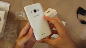 Samsung J1 2016 распаковка