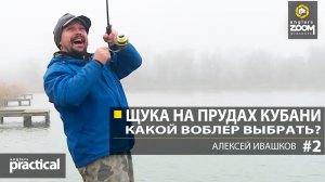 Щука на прудах Кубани. Какой выбрать воблер? Часть 2. А. Ивашков Anglers Practical