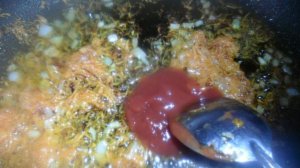 Постный томатный суп с гречкой