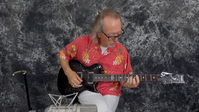 Ibanez Art 300 Black Caiman LP Type Guitar DEMO смотреть онлайн