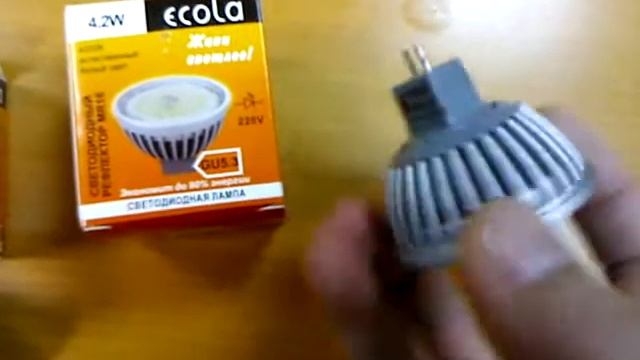 Ecola MR16 220V 4.2W смотреть онлайн