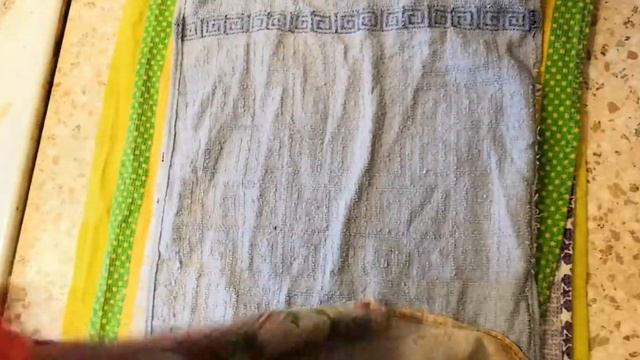 Результат стирки кухонных полотенец растительным маслом!!! [ The result of washing kitchen towels w смотреть онлайн