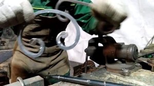 бублики,с шайбами,холодная ковка,художественная ковка,кондуктор,кованные элементы