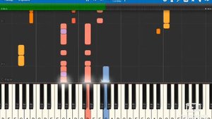 Сектор Газа Лирика на пианино Piano synthesia