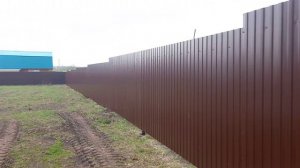 13 мая 2023года. Установили забор под ключ. За три дня.