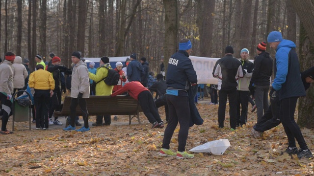 Измайловский полумарафон 2014 Перед стартом