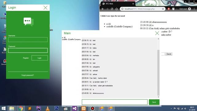 C# Realtime Chat (Simple & Basic) смотреть онлайн