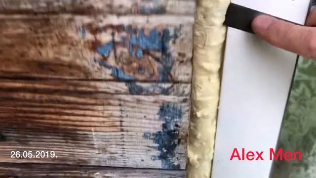 Подрезка монтажной пены с пластиковых окон)) 26.05.2019. смотреть онлайн