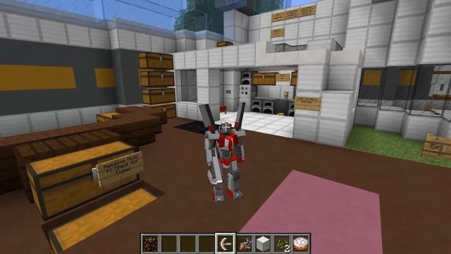 Minecraft TRANSFORMERS MOD | TRANSFORM INTO OPTIMUS, GRIMLOCK,& MORE! | Modded Mini-Game (Education смотреть онлайн