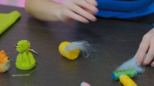 Что можно сделать из шерсти. Мягкая игрушка Гном. Сухое валяние поэтапно