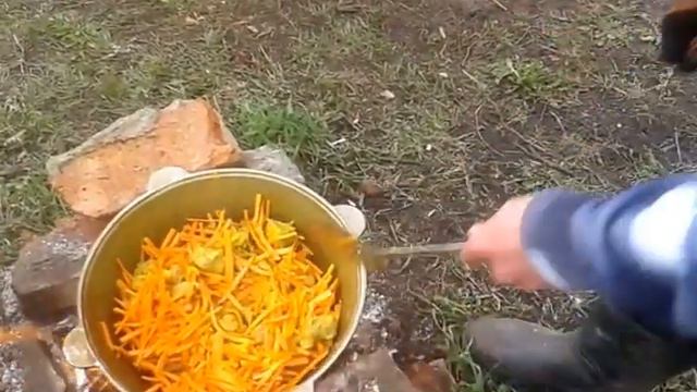 готовим плов#на даче,на костре, часть 3 Грицовский смотреть онлайн