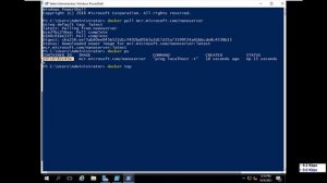 Installing Docker & Pulling images in Server 2016 #TechTalks