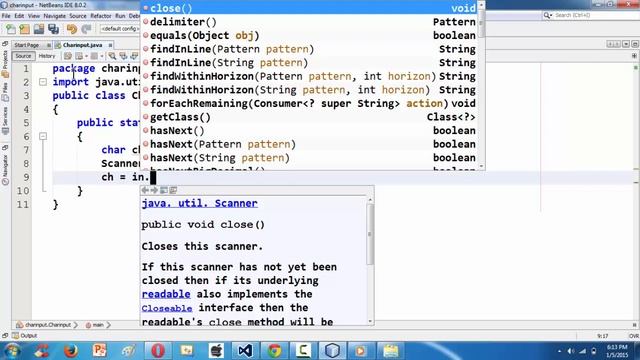 13.grabbing character input from keyboard in java. смотреть онлайн