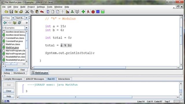 010 - Java Math (Operators, Increment, Decrement, Compound Assignment)