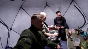 Рыбалка на Белом озере! Закрытие сезона твердой воды! часть1