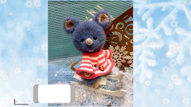 Влюблённые мышки. Амигуруми мышки крючком
