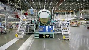 Как делают самолеты . Сборка Боинг 737NG