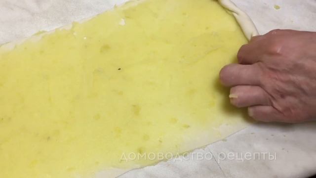 СЛОЕНАЯ ЛЕПЕШКА с картошкой на СКОВОРОДЕ