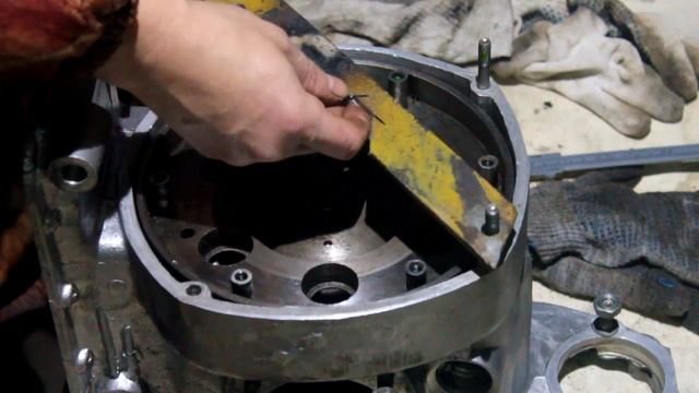Сборка двигателя мотоцикла Урал. Часть 2. Установка маховика. смотреть онлайн