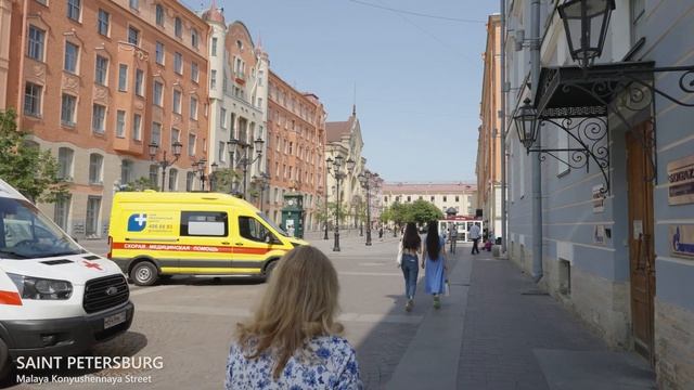 Saint Petersburg Walking Tour 2023 - Russia - 4K 60fps?- City Walk With Real Ambient Sounds