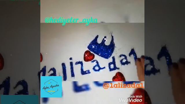 ✨Имена или Ники из блёсток ✨ смотреть онлайн