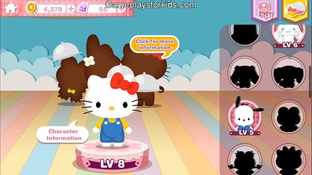 Hello Kitty Dream Cafe Gameplay | My Melody Cutest Helper