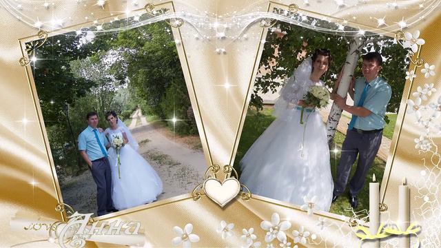 Свадебное слайд шоу. Андрей и Елена. Видеограф Анна 0990177567 смотреть онлайн