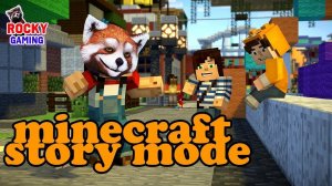 РОККИ играет в MINECRAFT: Story Mode! Часть 1, 7+