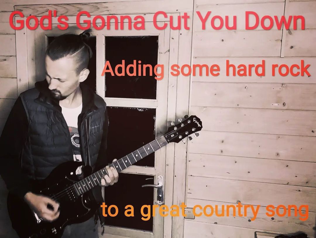 God's Gonna Cut You Down - one man band cover