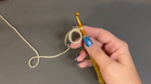 How to do a Crochet Magic Ring Beginner Friendly  (V101)