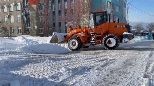 Последствия метели на Сахалине / зима на Сахалине / остров Сахалин зимой