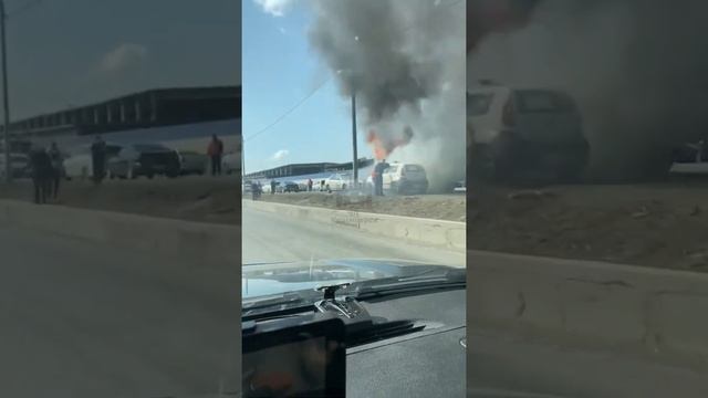 В Красноярске к возгоранию машин в Солнечном могут быть причастны дети