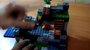 Обзор на Конструктор Лего Майнкрафт ПЕЩЕРА LEGO MINECRAFT
