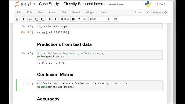 Data Science For Beginners with Python  20 - Case Study 1- Validating Model accuracy