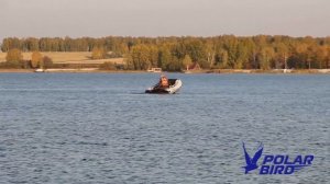 Обзор ЛОДКИ с накладным днищем РИБ для пайольных лодок и лодок НДНД. Polar bird.