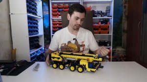 Обзор новинок лего техник 42108 MOBILE CRANE (lego technic 42108 MOBILE CRANE)
