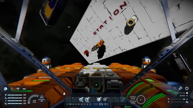 Space Engineers Modular Ship & Autodock Tests, Spug's Easy Auto-Docking 2 смотреть онлайн