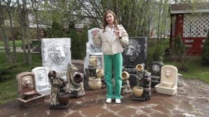 Садовые фонтаны в эко стиле новая коллекция