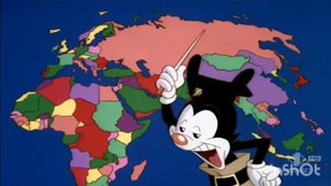Yakko's world Russian 2003 fandub by kost fost but with better instrumental