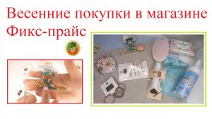 Весенние покупки в Фикс-прайс