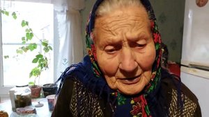 Бабушка Настя чуть не угорела.