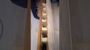 Перетяжка советского дивана.