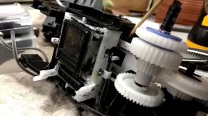 Brother MFC J6510DW_Неисправность узла парковки, снятие, обзор и установка